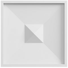 Декоративный элемент Evroplast (Европласт) 76х76х20 мм, Пенополиуретан, 1.62.803