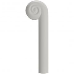 Декоративный элемент правый Evroplast (Европласт) 33х100х15 мм, Пенополиуретан, 1.62.806