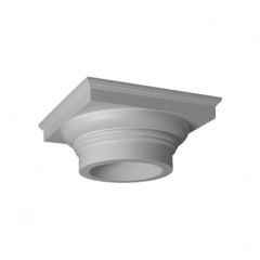 Капитель Evroplast (Европласт) 408х180х408 мм, Пенополиуретан, 4.11.101