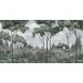 Обои виниловые на флизелине Design Studio 3D Picturesque Смешанный лес в зелёных тонах Шелк (PRS-019)