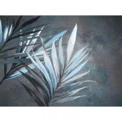 Обои виниловые на флизелине Design Studio 3D Avangard Ветви мелом в холодных тонах Бетон (AVG-027)