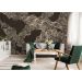 Обои виниловые на флизелине Design Studio 3D Line Style Роскошные линии в кофейных тонах Бетон (LST-004)