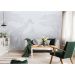 Обои виниловые на флизелине Design Studio 3D Line Style Серебряные жирафы в листве Бетон (LST-042)