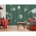 Обои виниловые на флизелине Design Studio 3D Line Style Абстрактные серебрянные планеты с облаками Бетон (LST-053)