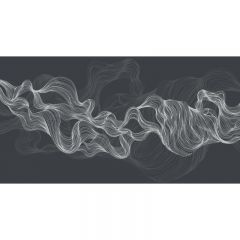 Обои виниловые на флизелине Design Studio 3D Line Style Узорчатые линии в серых тонах Кракелюр (LST-019)