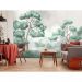 Обои виниловые на флизелине Design Studio 3D Picturesque Художественные деревья в нежно зелёных тонах Кракелюр (PRS-001)