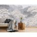 Обои виниловые на флизелине Design Studio 3D Picturesque Деревья в утреннем тумане Кракелюр (PRS-007)