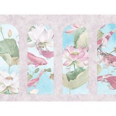 Панно виниловое на флизелине Zambaiti Parati Satin Flowers IV 5.1x3 м (Z66869)