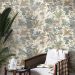 Обои виниловые на флизелине Kerama Marazzi Reflection, Azulezu, Impression, Jungle, Exotik, Oasis 10.05х1.06 м, KM6205