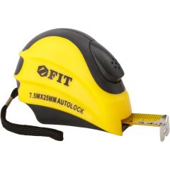 Рулетка Fit с автостопом Инфинити 7,5 мх25 мм 17350