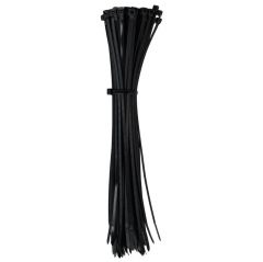 Хомут кабельный ИЭК 4.8х300 нейлоновый чёрный (уп.100шт) IEK UHH32-D048-300-100