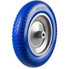 Колесо полиуретановое Зубр (Zubr) Профессионал КПУ-1 для тачки 39901, 350 мм (39912-1)