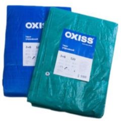 Тент укрывной Oxiss 120 гр/м2 зеленый 5х6 м