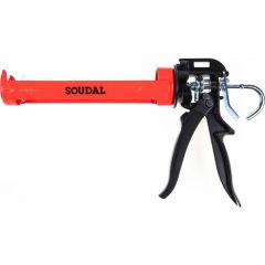 Пистолет под герметики Soudal (Соудал) красный 300 мл (106617)