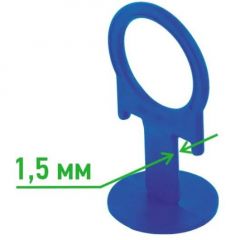 Система выравнивания плитки Волма (Volma) 1,5 мм зажим кольцо 100 шт.