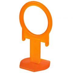 Зажим СВП Пластик (SWP Plastik) Руси кольцо 1,5 мм оранжевый 100 штук в упаковке