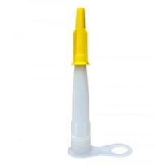 Носик пластиковый + белый колпачок Profil (Профиль) для силиконов (305910)