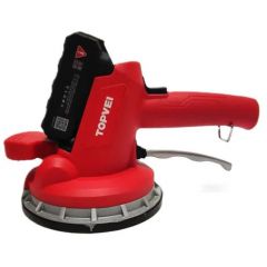 Виброприсоска для уладки плитки Topvei (Топвэй) V10-1, 50 кг, 21v, 18 см