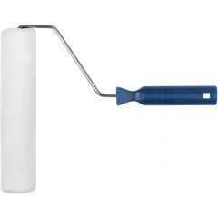 Валик Fit (Фит) велюровый, диаметр 40/48 мм, бюгель 6 мм, ворс 4 мм, белый, 230 мм 02134