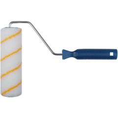 Валик Fit (Фит) полиакрил/полиэстер/хлопок, с желтой полосой, каркасная система, диам, 40/60 мм; ворс 6мм, 180 мм 02095