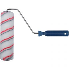 Валик Fit (Фит) полиакриловый, белый со спиральными полосами, каркасн,сист,, диам,40/64 мм, ворс 12 мм, 230 мм 02113