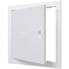 Люк ревизионный Evecs (Евекс) ЛР фланец 246х246 мм ручка 268х268 мм пластик (Л2525Р)