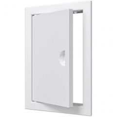 Люк ревизионный Evecs (Евекс) ЛР фланец 98х148 мм ручка 122х172 мм пластик (Л1015Р)