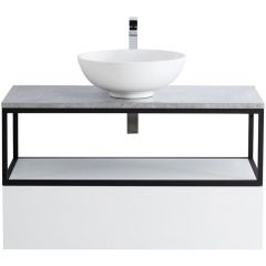 База под раковину Cezares (Цезарис) CADRO-100-1C-SO-BG Bianco Ghiaccio