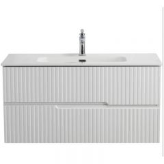 База под раковину Cezares DUET-N-900-2C-SO-BL белый глянец