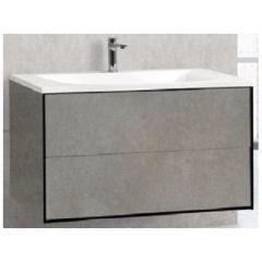 База под раковину Cezares PREMIER-HPL-100-2C-SO-CESTR-BLUM серый