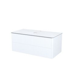 Тумба подвесная Iddis Aiger, со столешницей, 100 см, белый, AIG10W0i95K