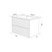Тумба с умывальником Iddis Bild, подвесная, 80 см, белый, BIL80W0i95K