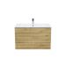 Тумба с умывальником Iddis (Иддис) Bild, подвесная, 80 см, дуб светлый, BIL80V0i95K