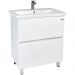 Тумба Viant (Вайант) Мальта 70, VMAL70COBEL-T2Y 720х655х425 напольная, 2 ящ., белая (под раковину COMO 70)