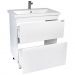 Тумба Viant (Вайант) Мальта 70, VMAL70COBEL-T2Y 720х655х425 напольная, 2 ящ., белая (под раковину COMO 70)