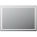 Зеркало настенное Am.Pm (Ам.Пм) Gem LED-подсветка, 100 см серебристый, M91AMOX1001WG