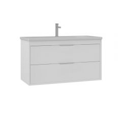 Тумба с раковиной Orka (Орка) Clay 100 подвесная, белый матовый 5004385