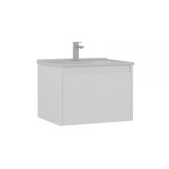 Тумба с раковиной Orka (Орка) Likya 65 подвесная, белый матовый 5002494