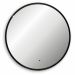 Зеркало Abber (Аббер) Mond AG6204SCB-0.77 с подсветкой, бесконтактный выключатель, диммер, черный
