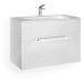 Тумба под раковину Jorno (Жорно) Modul 80 см подвесная белый (без раковины) (Mоl.01.77/P/W)