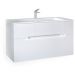 Тумба под раковину Jorno (Жорно) Modul 100 см подвесная белый (без раковины) (Mоl.01.97/P/W)