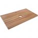 Столешница для тумбы Jorno Wood 100 см бук светлое дерево (Wood.06.100/LW)