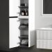 Шкаф-пенал Sancos (Санкос) Snob R подвесной Bianco, 350х350х1650 мм, (PSNR35W)