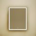 Зеркальный шкаф для ванной комнаты Sancos (Санкос) Mirror 590х150х740 мм, с LED подсветкой, цвет дуб чарльстон, (MI60ECH)