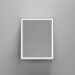 Зеркальный шкаф для ванной комнаты Sancos (Санкос) Mirror 590х150х740 мм, с LED подсветкой, цвет дуб галифакс натуральный, (MI60EG)