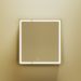 Зеркальный шкаф для ванной комнаты Sancos (Санкос) Mirror 690х150х740 мм, с LED подсветкой, цвет дуб чарльстон, с розеткой, (MI70ECH)