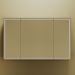 Зеркальный шкаф для ванной комнаты Sancos (Санкос) Mirror 1190х150х740 мм, с LED подсветкой, цвет дуб чарльстон, (MI120ECH)