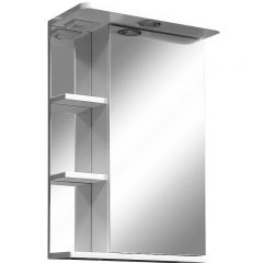 Зеркало-шкаф Stella (Стелла) Polar Нелея 45/С, правое SP-00000223 белый