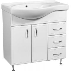 Тумба Stella (Стелла) Polar Концепт 80, SP-00000130 белый