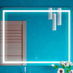 Зеркало LED Corozo (Корозо)Барго 1200х800, сенсор SD-00000860 белый